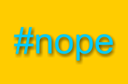 nope for BlogPost